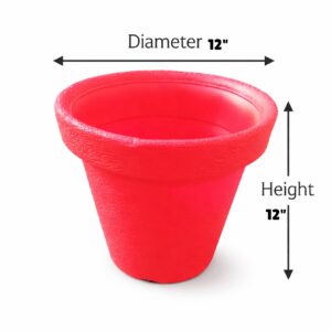 Pure Plastic Pot 12"
