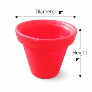 Pure Plastic Pot 9"