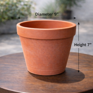 Lahori Terracotta Clay Pots Plain🏺🌿 10"