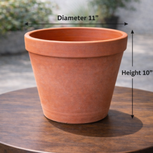 Lahori Terracotta Clay Pots Plain🏺🌿 12"