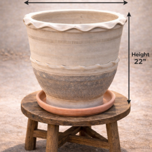 Peshawari Clay Pots Top Style🏺🌿 22"